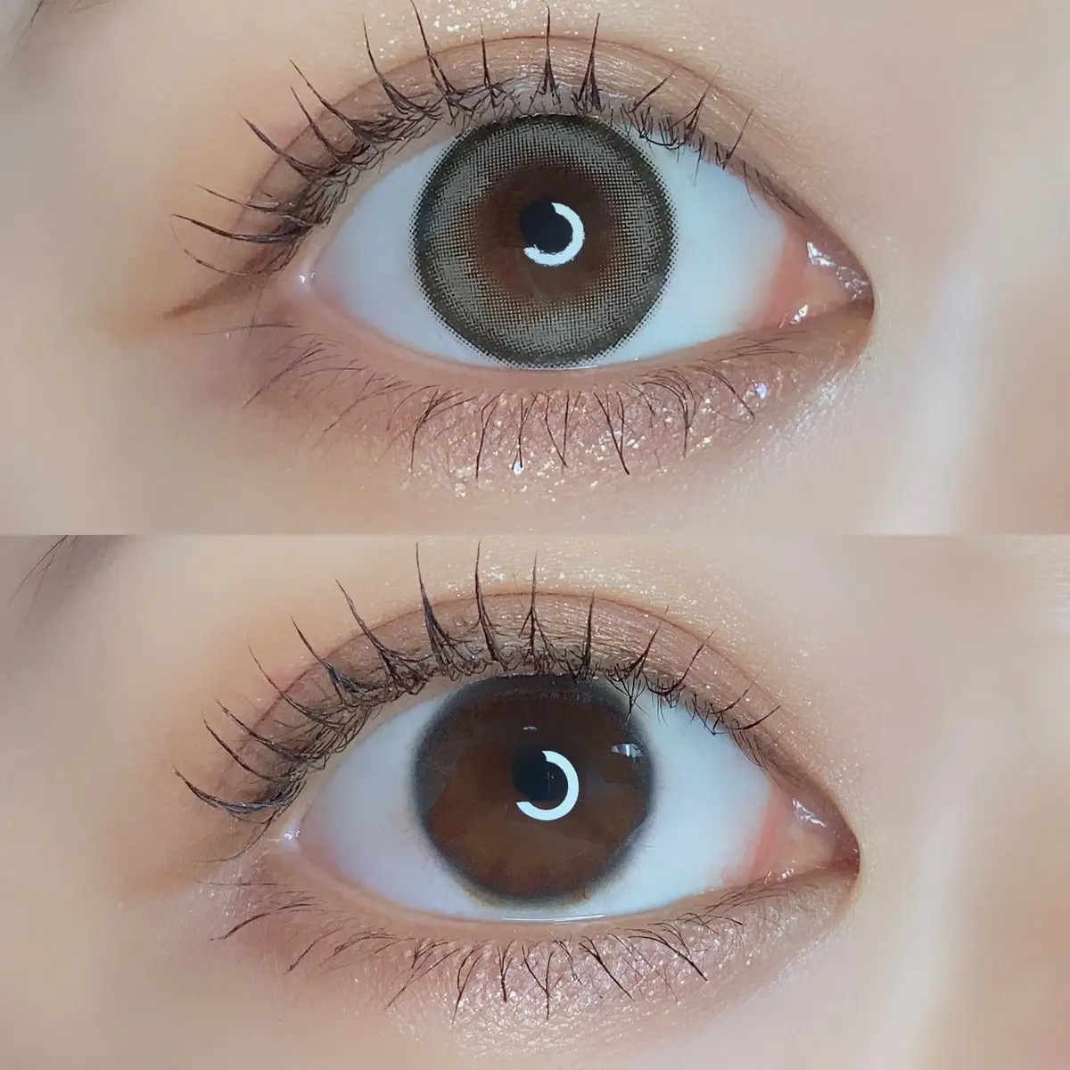 melotte 1day/melotte/ワンデー（１DAY）カラコンを使ったクチコミ（2枚目）