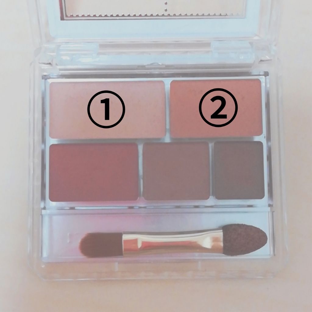 パーフェクトマルチアイズ/キャンメイク/アイシャドウパレットを使ったクチコミ（3枚目）