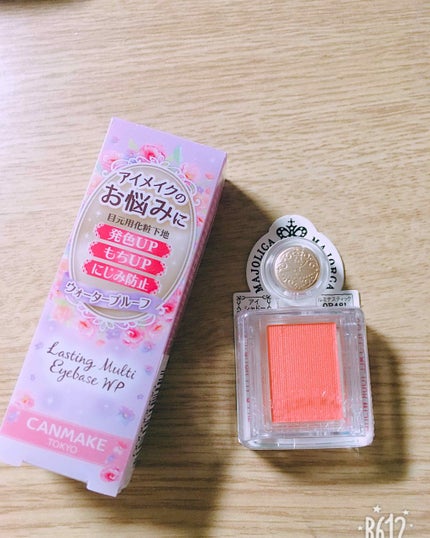 ラスティングマルチアイベース WP/キャンメイク/アイシャドウベースを使ったクチコミ(1枚目)