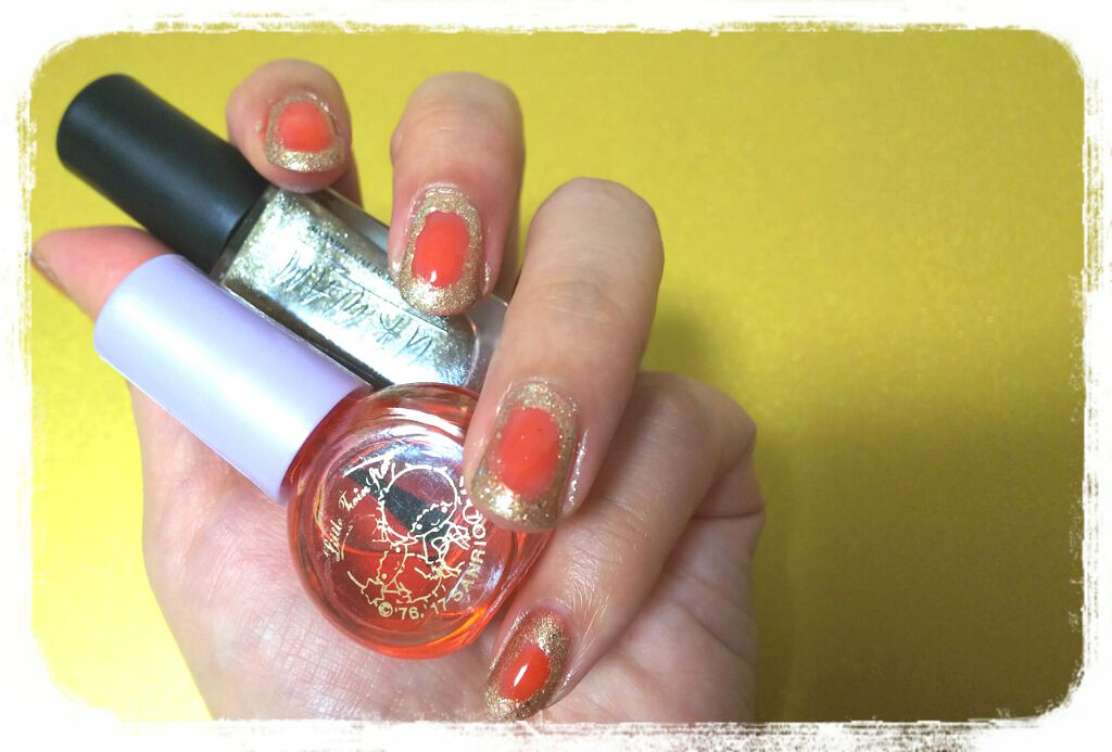 サンリオネイル/DAISO/マニキュアを使ったクチコミ(2枚目)