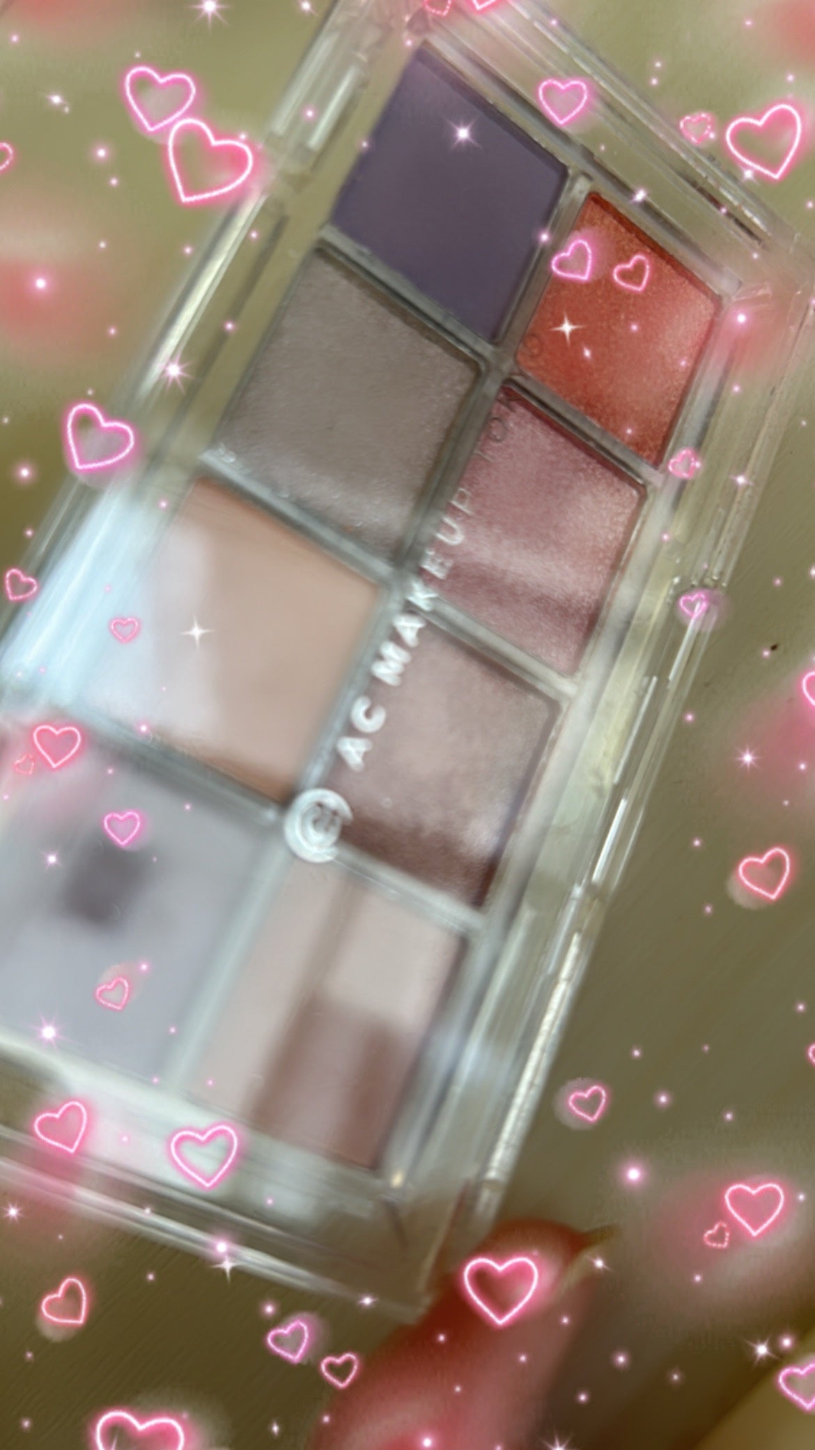 AC 8カラーアイパレット/AC MAKEUP/アイシャドウパレットを使ったクチコミ(1枚目)