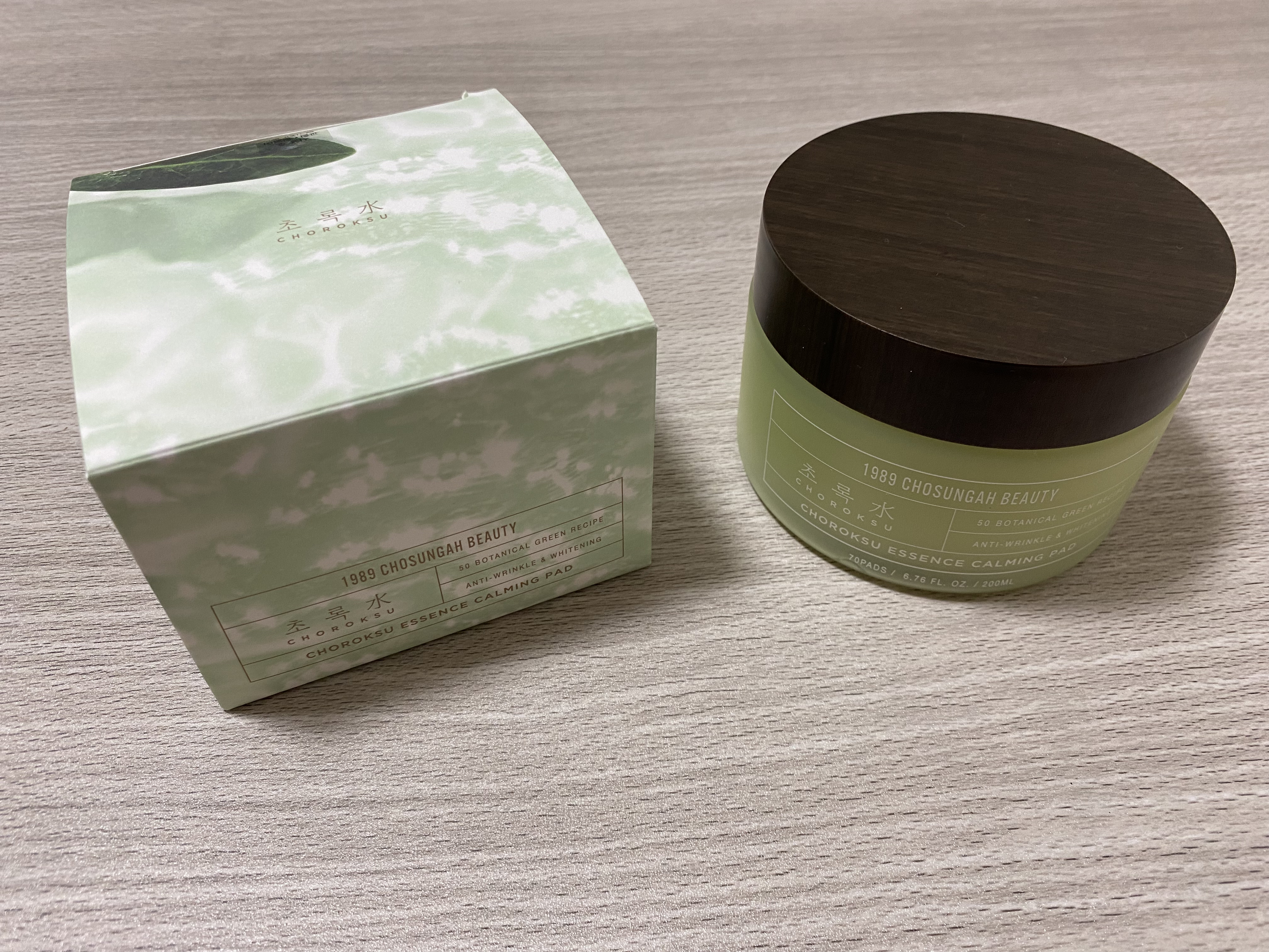 チョロクスエッセンスパッド/CHOSUNGAH BEAUTY/トナーパッドを使ったクチコミ（1枚目）