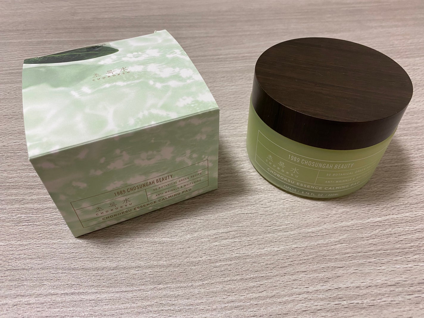 チョロクスエッセンスパッド/CHOSUNGAH BEAUTY/トナーパッドを使ったクチコミ(1枚目)