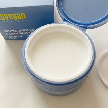Tovegan カラーフードシリーズホワイトホールサムクレンジングバームのクチコミ「
今回ご紹介するのは
以前に洗顔をご紹介した
韓国のヴィーガンコスメブランド
Toveganの.....」（3枚目）