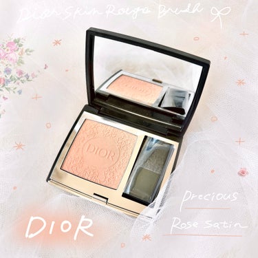 Dior ディオールスキン ルージュ ブラッシュのクチコミ「

DIOR

ディオールスキンルージュブラッシュ

211　プレシャスローズサテン.....」（1枚目）