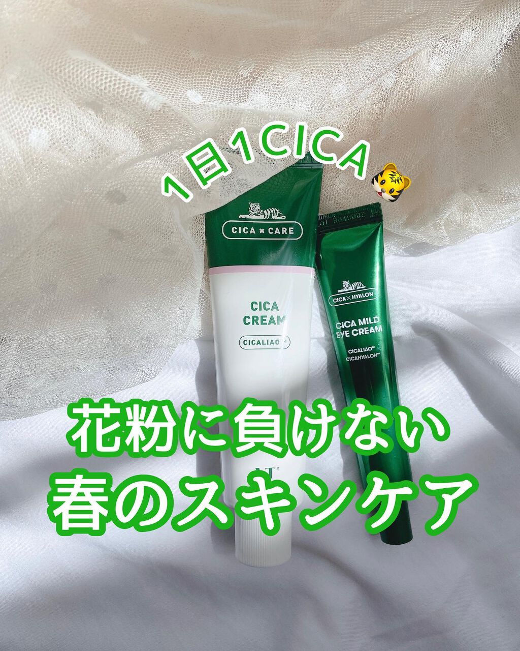 CICA クリーム/VT/フェイスクリームを使ったクチコミ（1枚目）