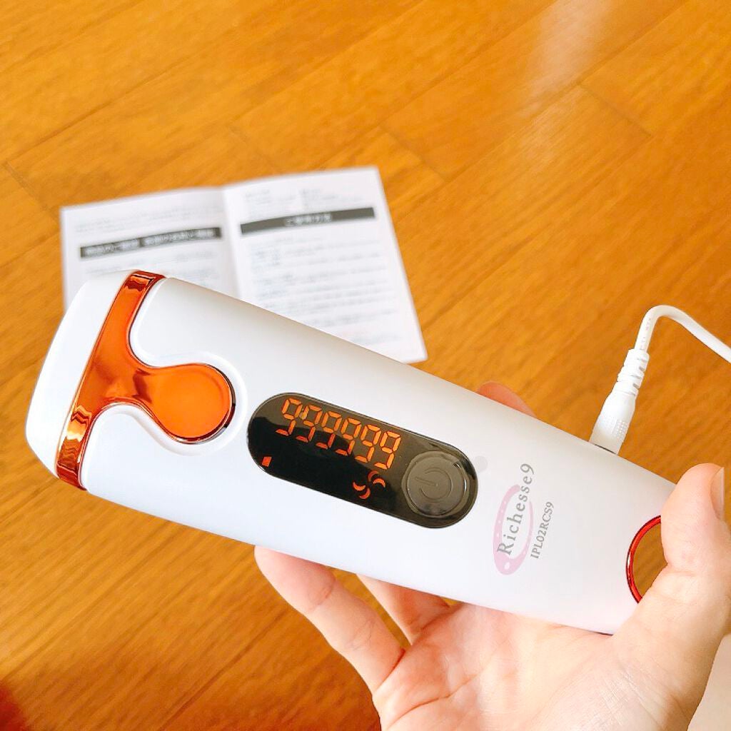 Richesse9 IPL光脱毛器/Richesse9(リシェスナイン)/家庭用脱毛器を使ったクチコミ(5枚目)