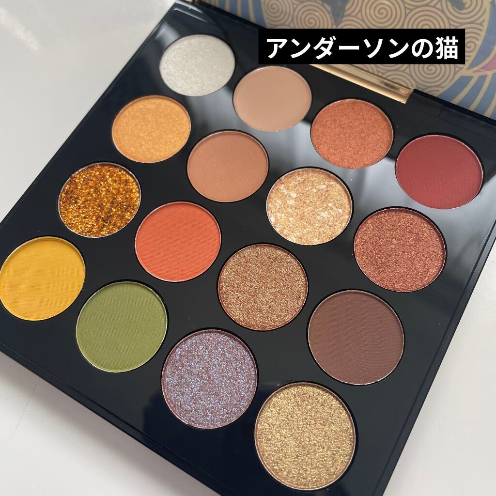 大英博物館 エジプトシリーズ アイシャドウパレット/ZEESEA/アイシャドウパレットを使ったクチコミ(3枚目)