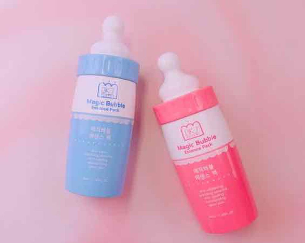 マジックバブルエッセンスパック（ピンク） /BAKER7/洗い流すパック・マスクを使ったクチコミ（1枚目）