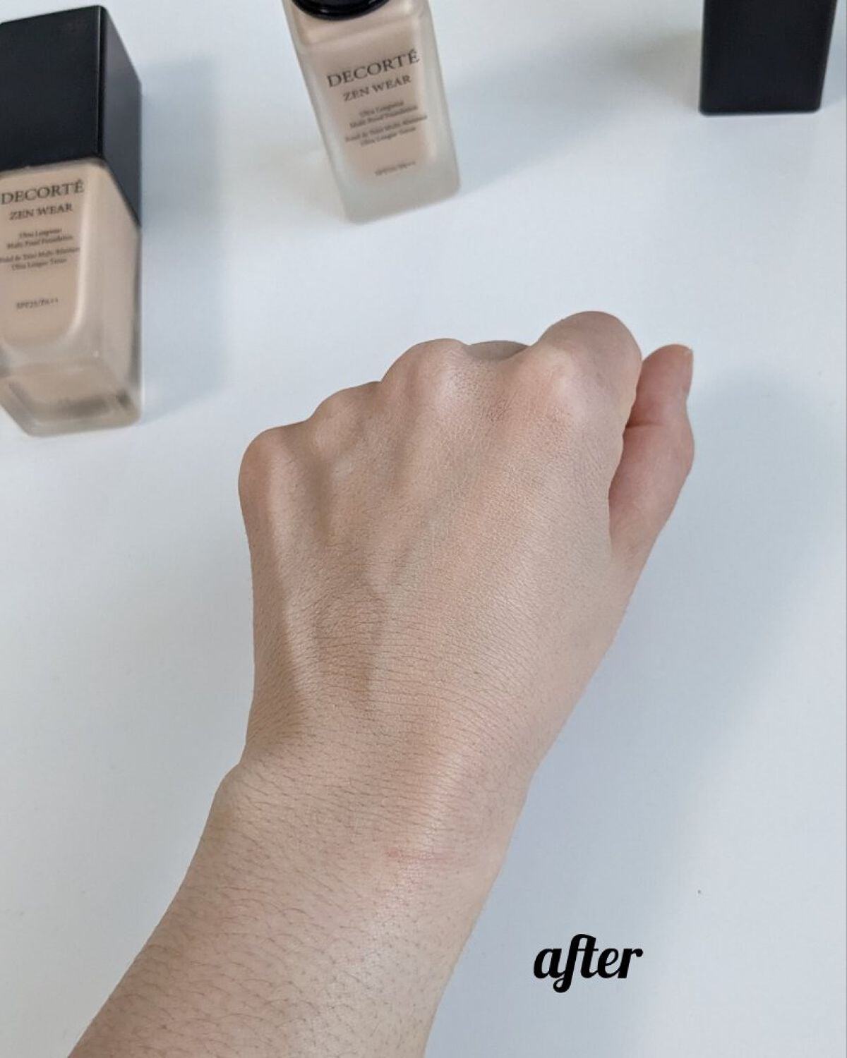 ゼン ウェア フルイド/DECORTÉ/リキッドファンデーションを使ったクチコミ(5枚目)