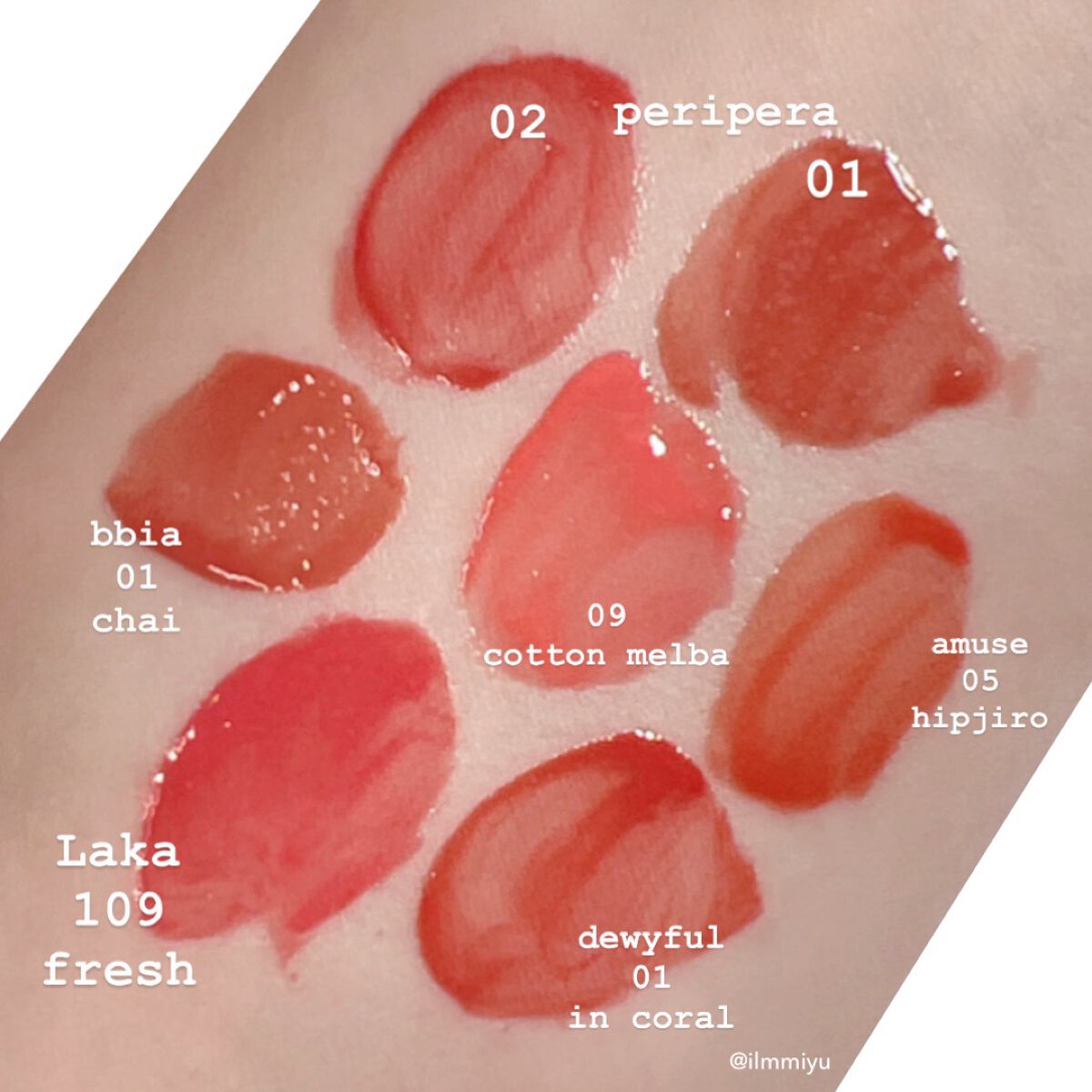 ノンセクショングローリーティント 107 オフショア(OFFSHORE)/EQUMAL/リップティントを使ったクチコミ（1枚目）