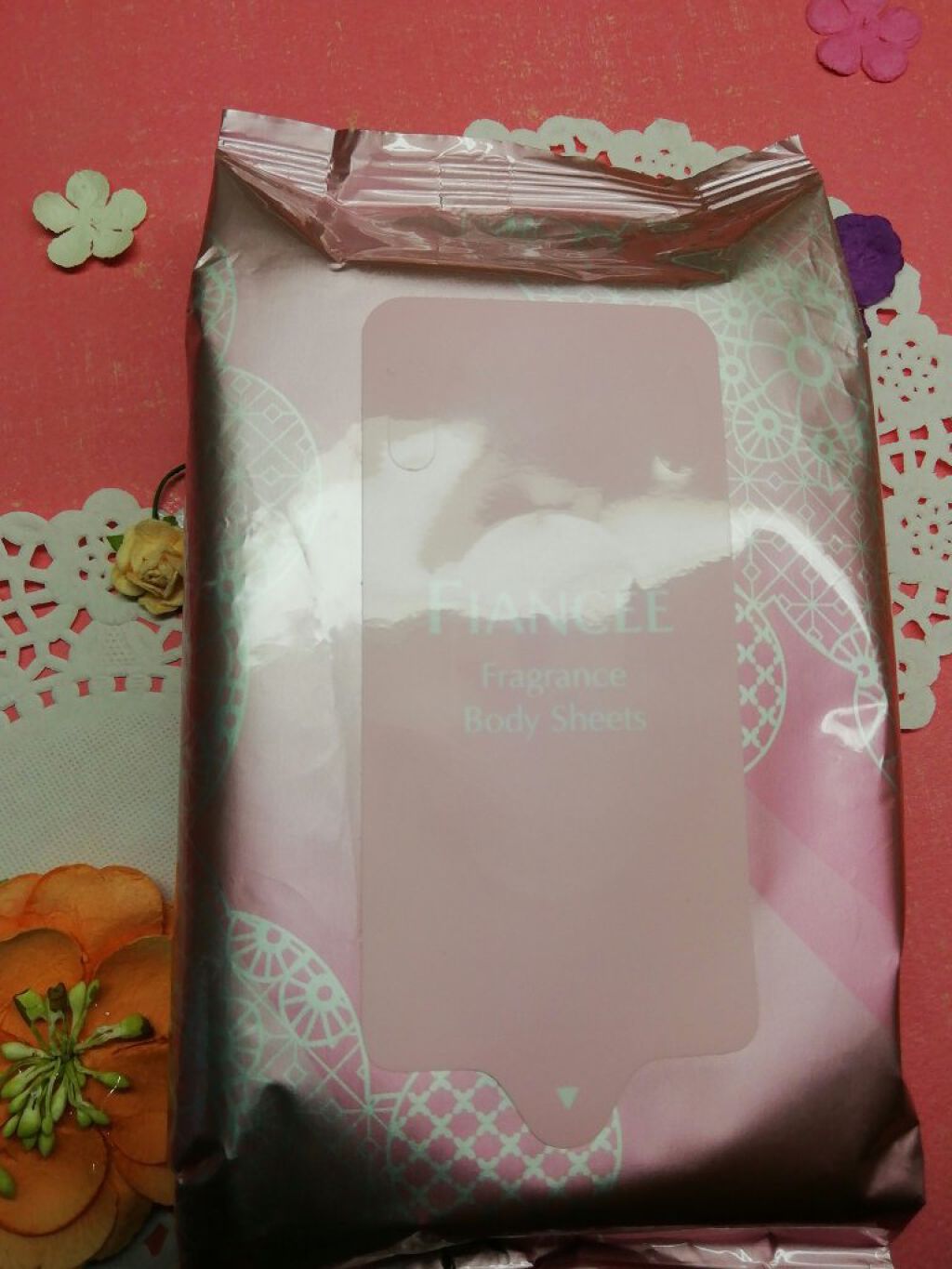フレグランスボディシート ピュアシャンプーの香り/フィアンセ/ボディシートを使ったクチコミ(1枚目)