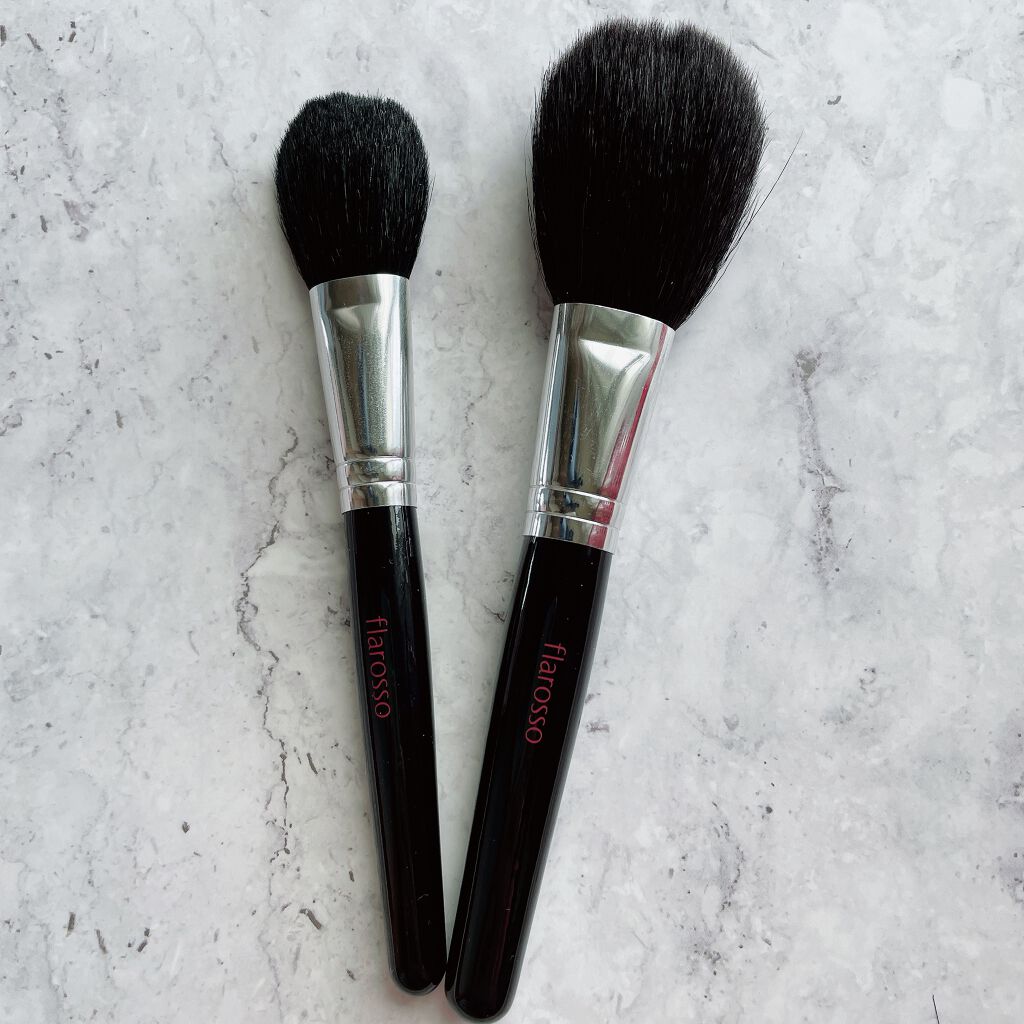 フラロッソ パウダー ブラシ/アスタリフト/メイクブラシを使ったクチコミ（3枚目）