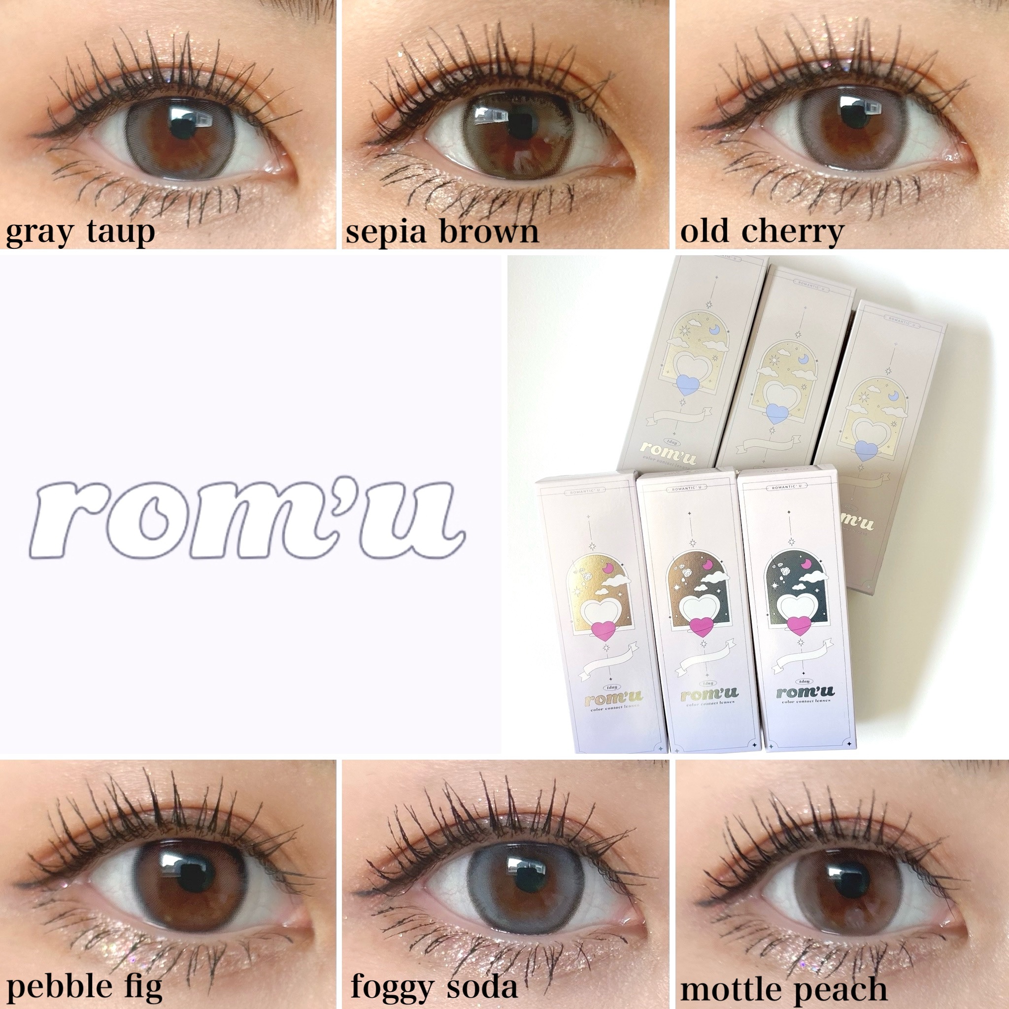 rom’u（ロミュ） 1day　episode01/rom'u/ワンデー（１DAY）カラコンを使ったクチコミ（1枚目）