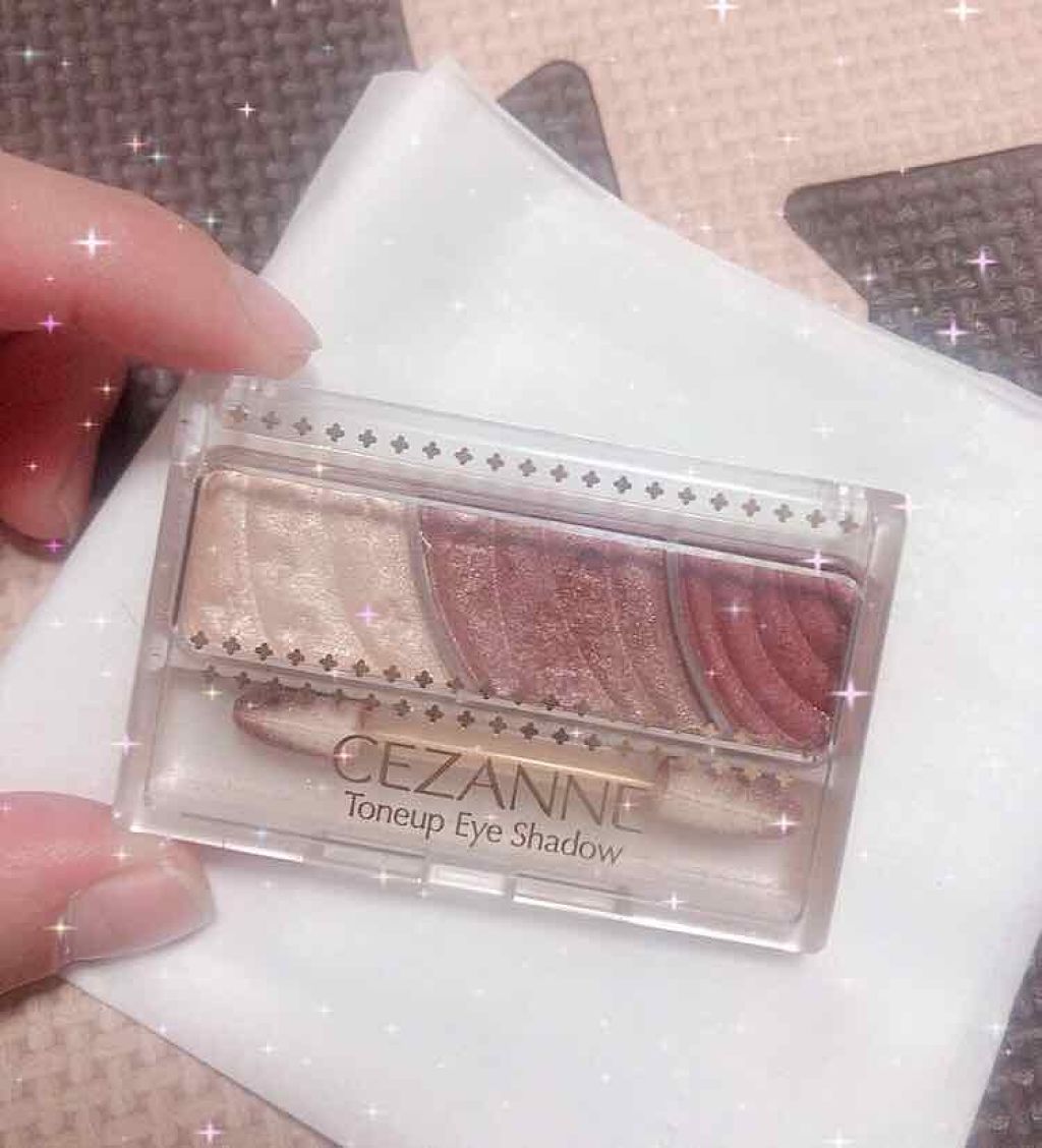 トーンアップアイシャドウ/CEZANNE/アイシャドウパレットを使ったクチコミ(1枚目)