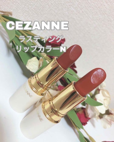 ラスティング リップカラーN/CEZANNE/口紅を使ったクチコミ（1枚目）