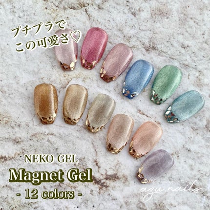 #ネイル,#セルフネイル,#ジェルネイル,#マグネットネイル,#マグネットジェルネイルのネイルデザイン