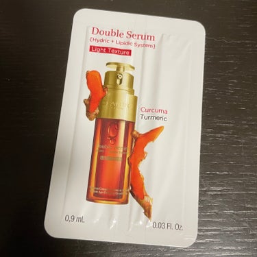 CLARINS ダブル セーラム ライトのクチコミ「🧡CLARINS　ダブル セーラム ライト

キャンペーンで当選していただきました！
パンとか.....」（1枚目）