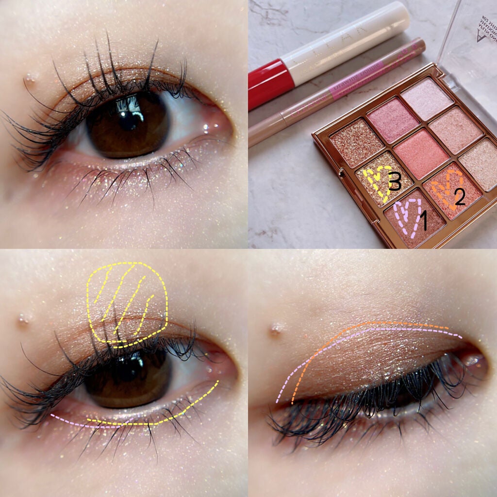 ワンピックアイシャドウパレット/APLIN/アイシャドウパレットを使ったクチコミ(9枚目)