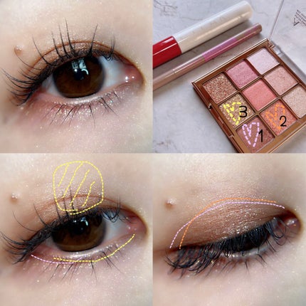 ワンピックアイシャドウパレット/APLIN/アイシャドウパレットを使ったクチコミ(9枚目)