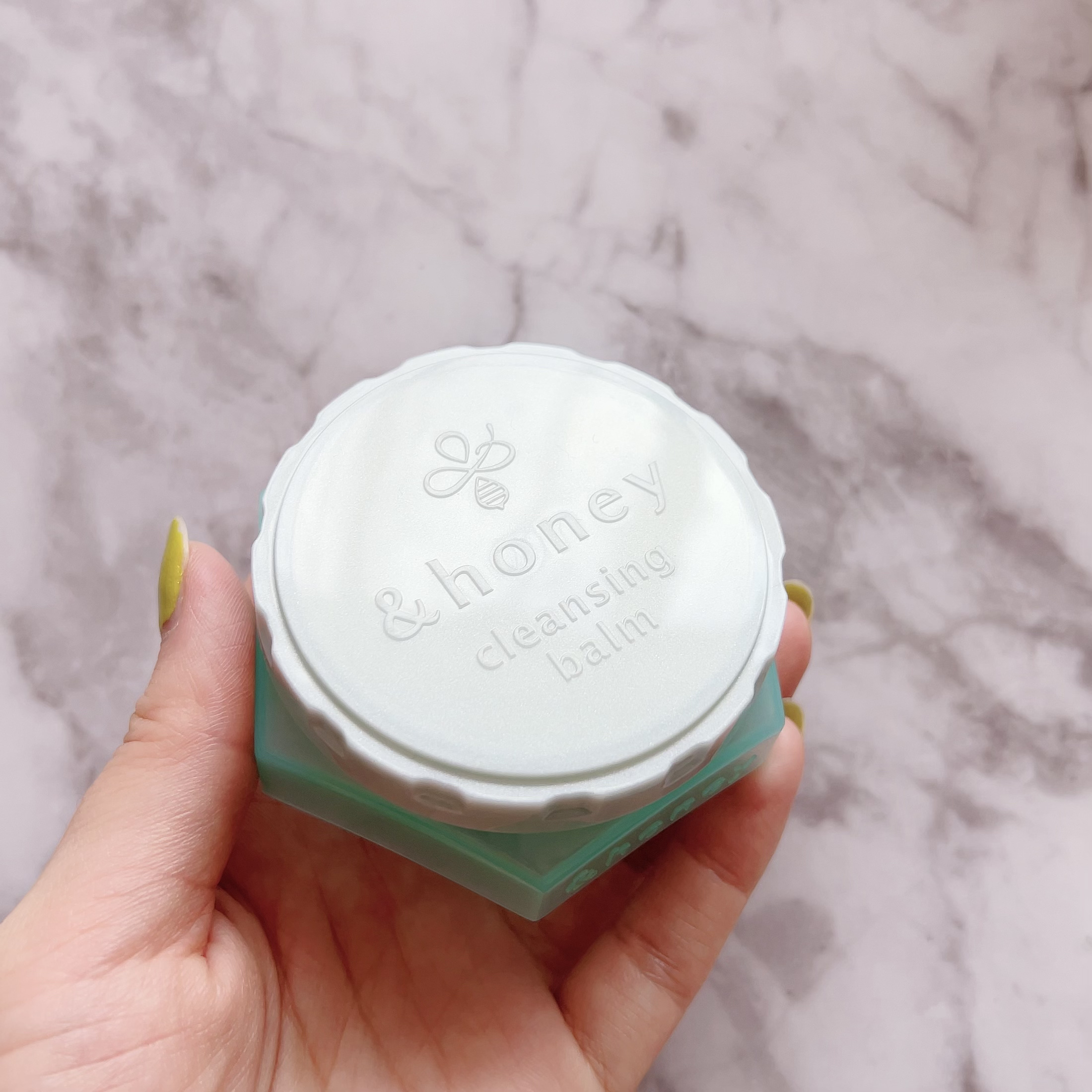 アンドハニー サボン クレンジングバーム ブルークレイ/&honey/クレンジングバームを使ったクチコミ（2枚目）