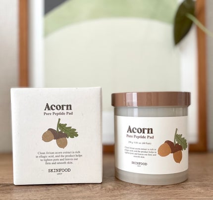 どんぐり ポア ペプチド パッド/SKINFOOD/トナーパッドを使ったクチコミ(1枚目)