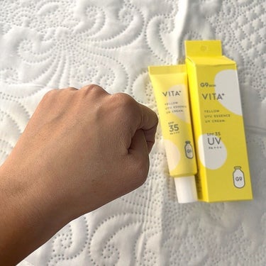 G9SKIN ウユエッセンス UVクリームのクチコミ「*⋆✈

G9 UYU ESSENCE UV CREAM
VITA+
YELLOW

SPF3.....」（3枚目）