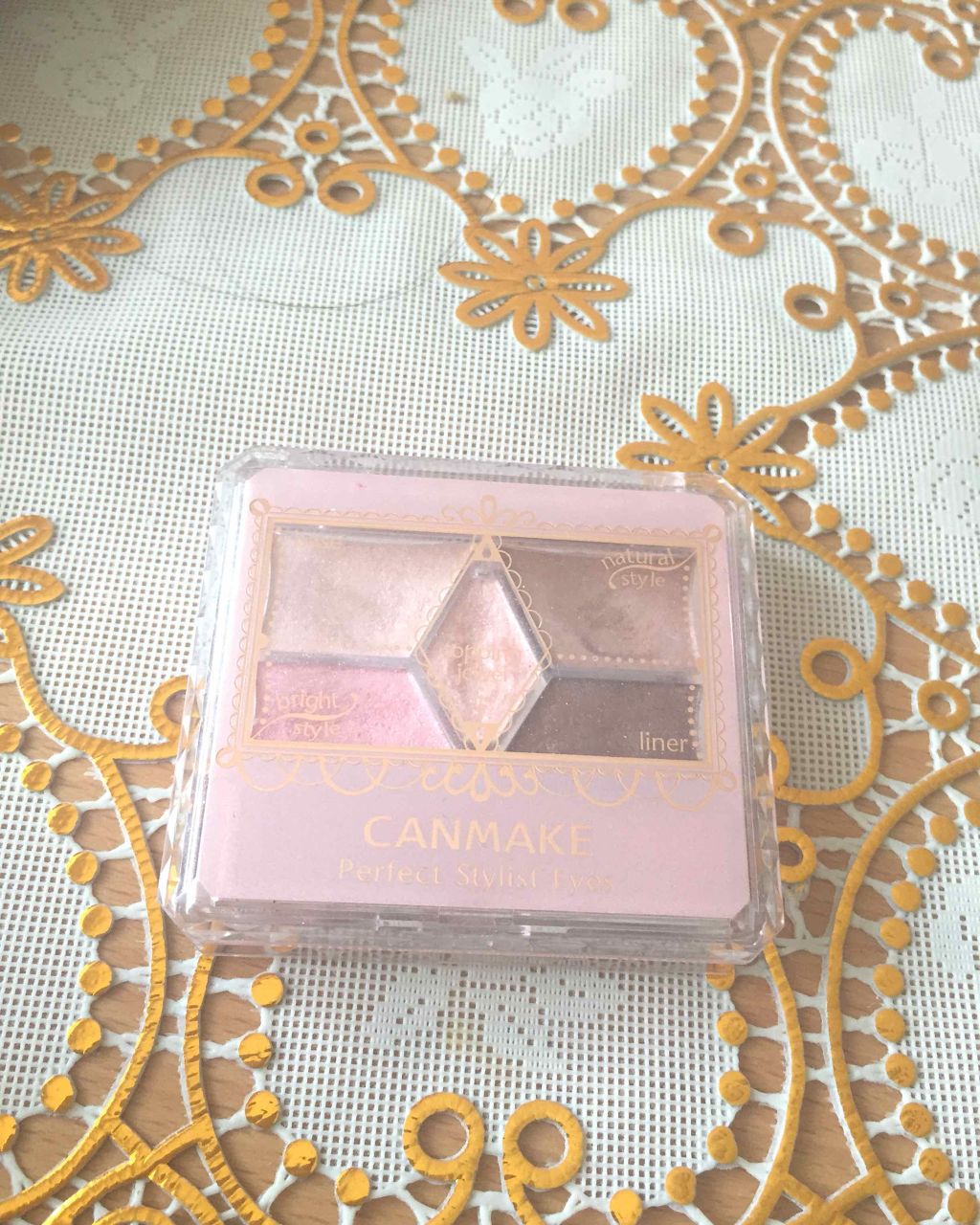 【旧品】パーフェクトスタイリストアイズ/キャンメイク/アイシャドウパレットを使ったクチコミ(1枚目)