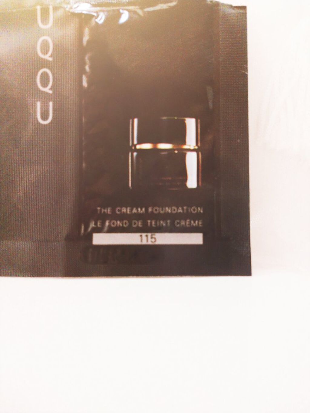 ザ クリーム ファンデーション 115/SUQQU/クリーム・エマルジョンファンデーションを使ったクチコミ（1枚目）