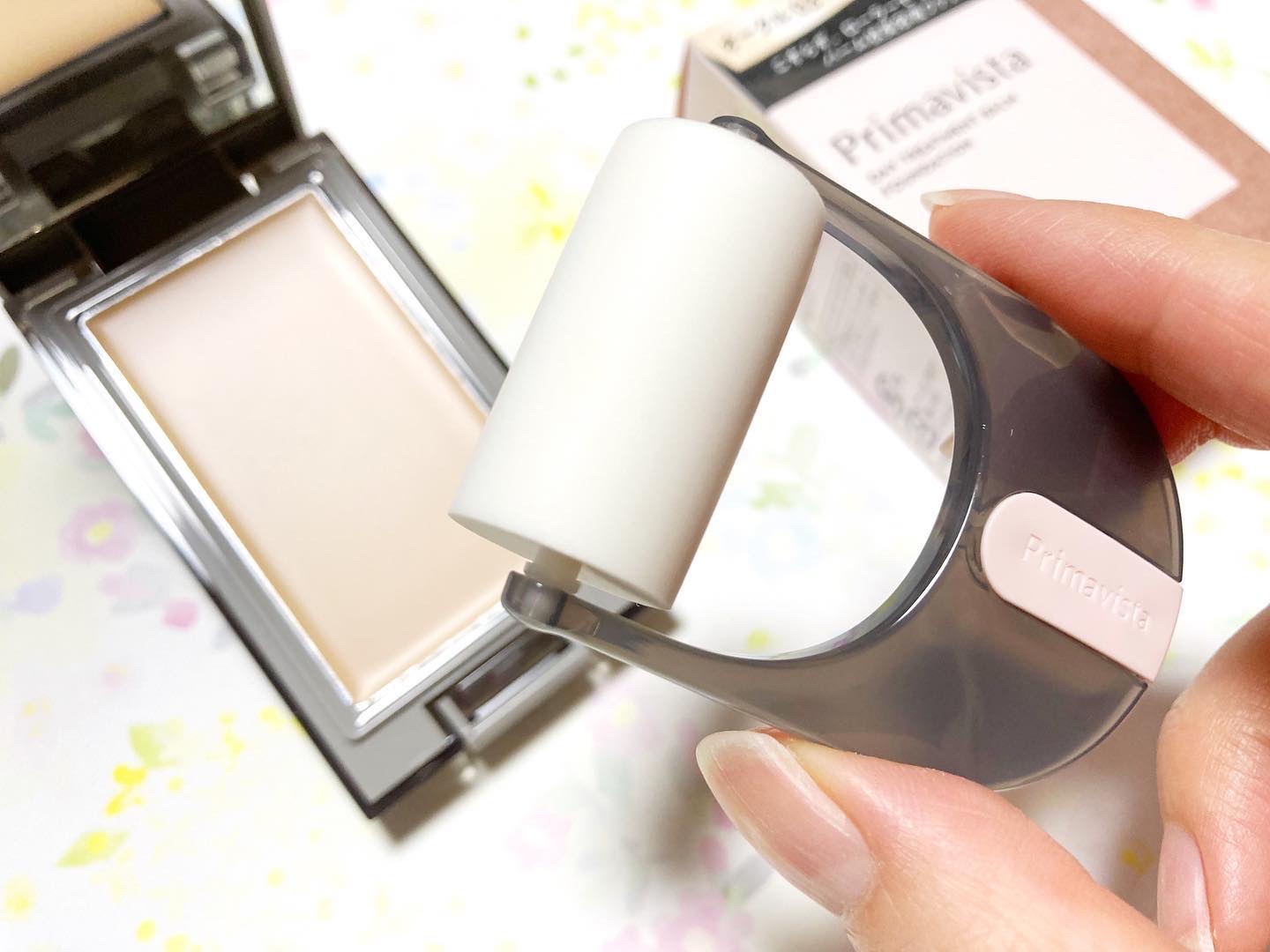 プリマヴィスタ デイトリートメントバーム 〈ローラータイプ〉/プリマヴィスタ/その他ファンデーションを使ったクチコミ（2枚目）