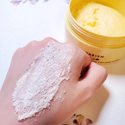 Q+Me スウィートボムタラソスクラブレモンティーの香り/AGARISM/バスト・ヒップケアを使ったクチコミ(4枚目)