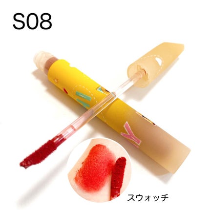 HEXZEヴェルベットマットリップグロス/HEXZE(ヘックスゼ)/リップグロスを使ったクチコミ(4枚目)