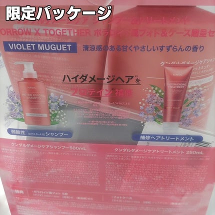 クンダル ダメージケア シャンプー/トリートメント/KUNDAL/市販シャンプーを使ったクチコミ(3枚目)