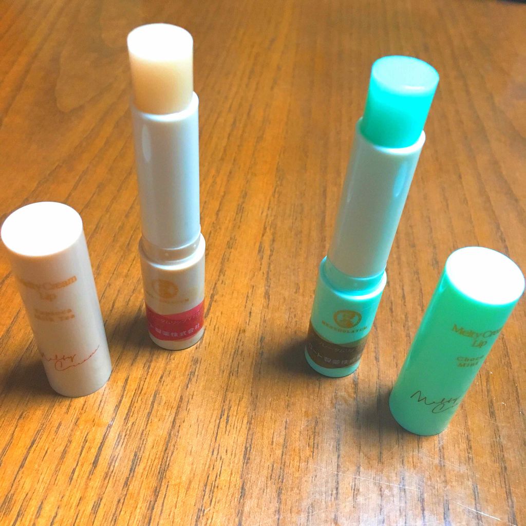 メルティクリームリップ/メンソレータム/リップクリームを使ったクチコミ（1枚目）