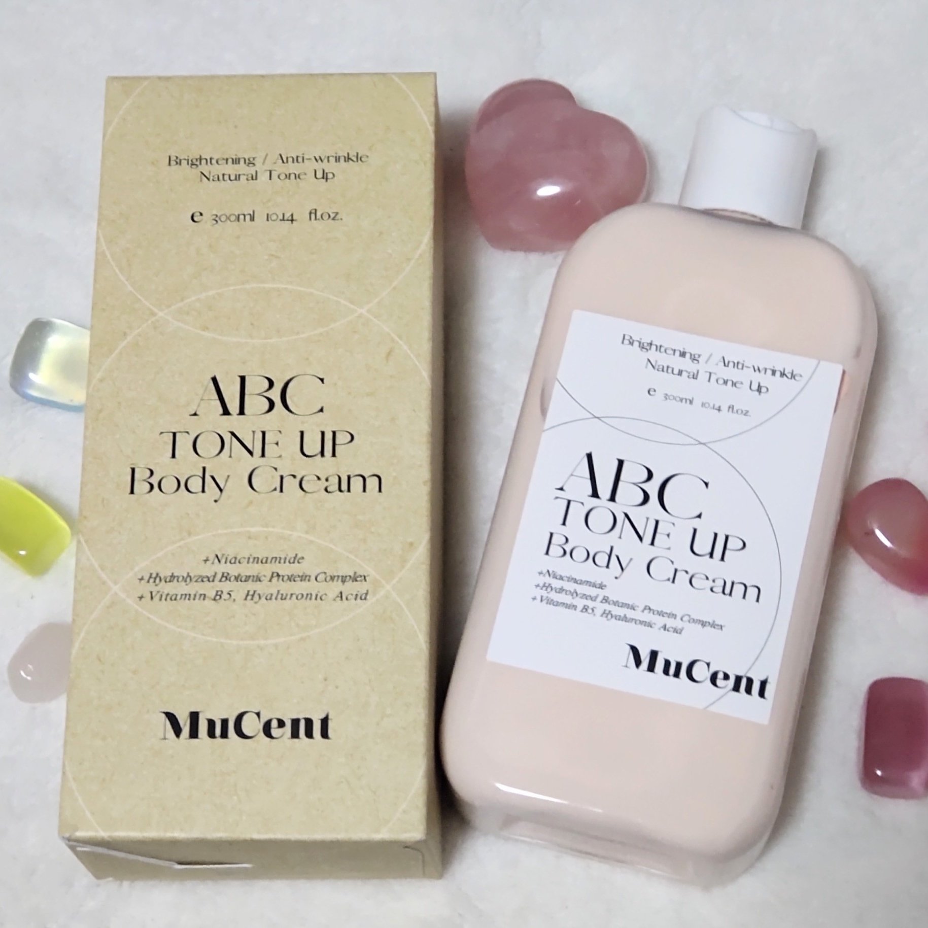 ABC TONE UP BODY CREAM/MuCent/ボディクリームを使ったクチコミ（1枚目）