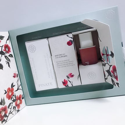 ナチュラルブルームリップオイルセラム 3色セット/PINATE/リップグロスを使ったクチコミ(4枚目)