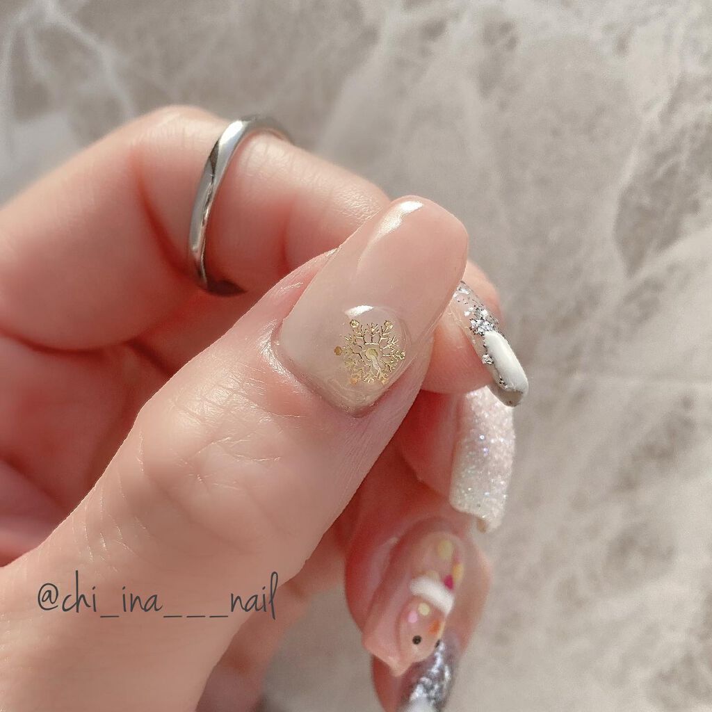 ジェルネイル（ライト対応）/セリア/ジェルネイルを使ったクチコミ（2枚目）