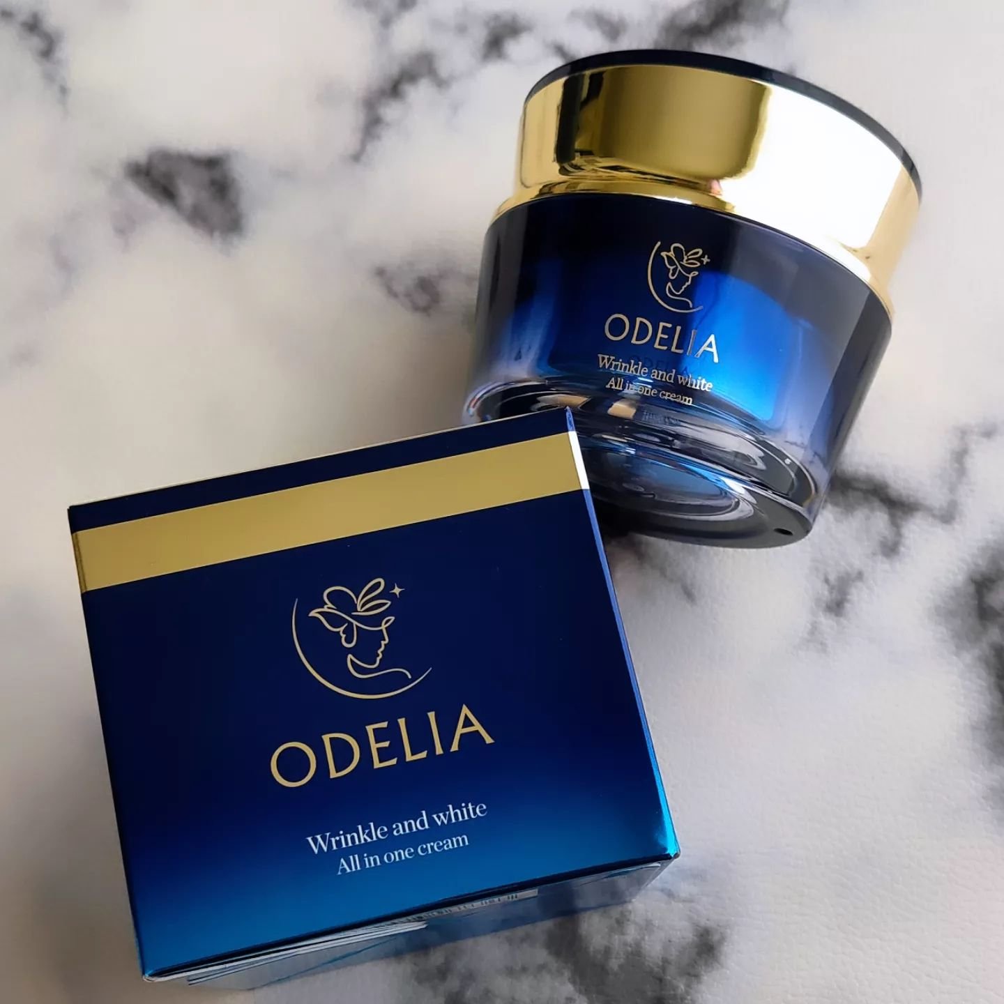 リンクル＆ホワイト オールインワンクリーム/ODELIA/オールインワン化粧品を使ったクチコミ（2枚目）