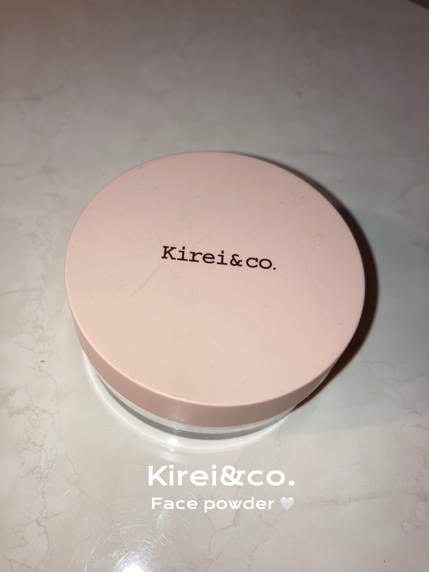 フィニッシングパウダー/Kirei&co./ルースパウダーを使ったクチコミ(1枚目)