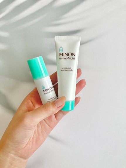 ミノン アミノモイスト 敏感肌・混合肌ライン トライアルセット/ミノン/トライアルキットを使ったクチコミ(2枚目)