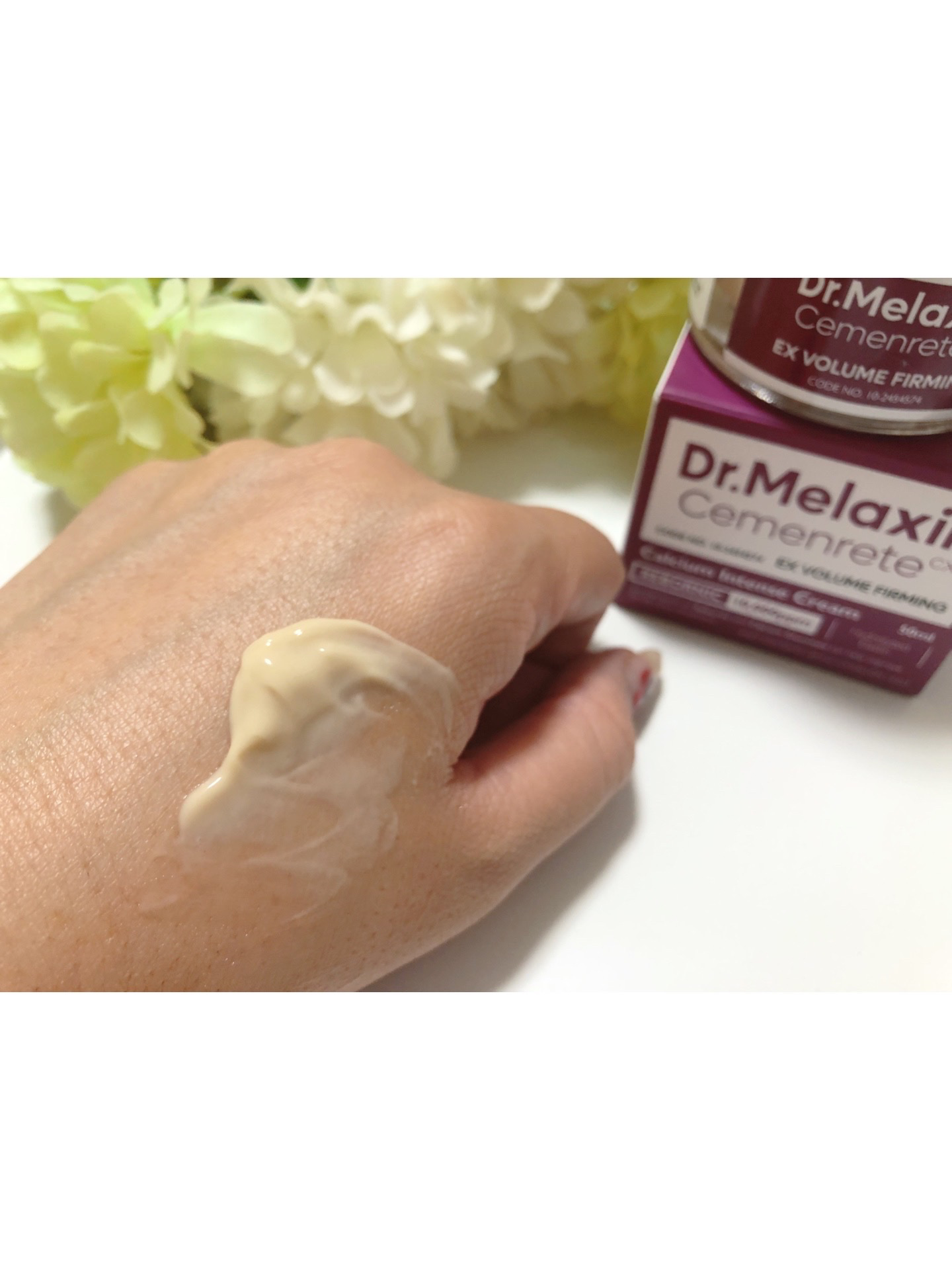 Cemenrete Calcium Intense Cream/Dr.Melaxin/フェイスクリームを使ったクチコミ（3枚目）