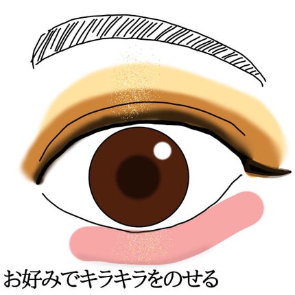 UR GLAM BLOOMING EYE COLOR PALETTE/U R GLAM/アイシャドウパレットを使ったクチコミ(4枚目)