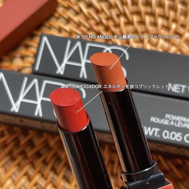 パワーマット リップスティック 135 ブリックレッド/NARS/口紅を使ったクチコミ（2枚目）