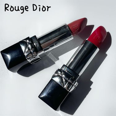ルージュ ディオール 773 ボヌール ベルベット/Dior/口紅を使ったクチコミ（2枚目）
