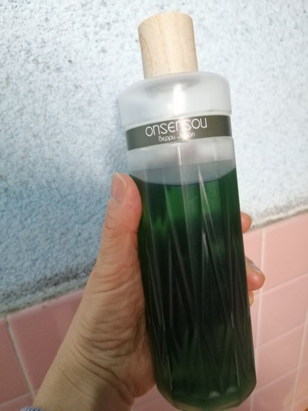 温泉藻配合頭皮ケアシャンプー／トリートメント/ONSENSOU/市販シャンプーを使ったクチコミ（1枚目）