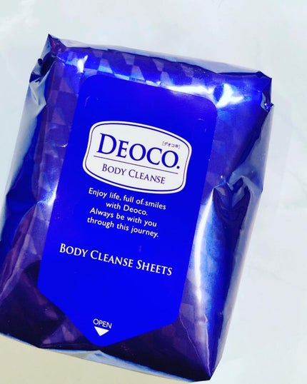 ボディクレンズシート/DEOCO(デオコ)/ボディシートを使ったクチコミ(3枚目)