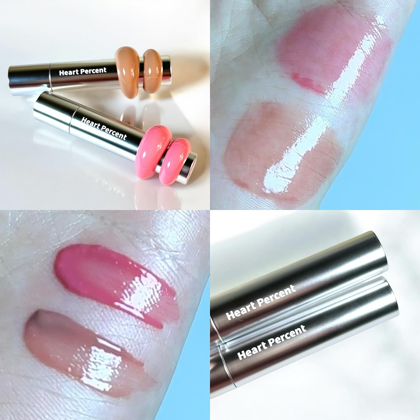 ドットオンムードワンウェイグロイティント 13 ピンクフェアリー/Heart Percent/リップティントを使ったクチコミ（2枚目）