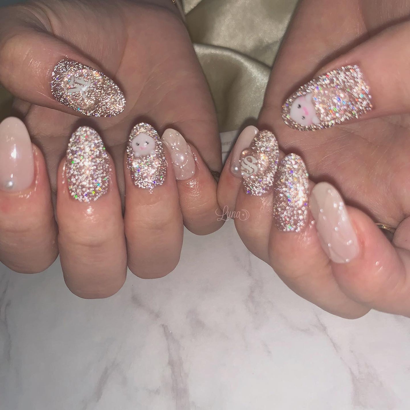 Iuna. Mizuki on LIPS 「.🍑♡♡#nail#nailstagram#gelnail#シ..」(3枚目)