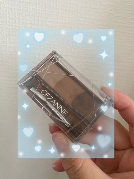 ノーズ&アイブロウパウダー/CEZANNE/パウダーアイブロウを使ったクチコミ(1枚目)