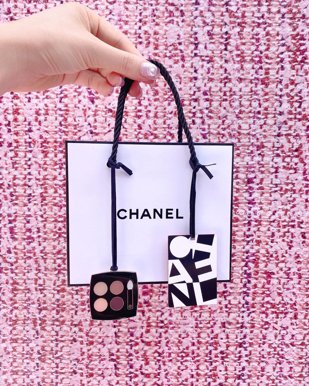 レ キャトル オンブル ツイード/CHANEL/アイシャドウパレットを使ったクチコミ(7枚目)